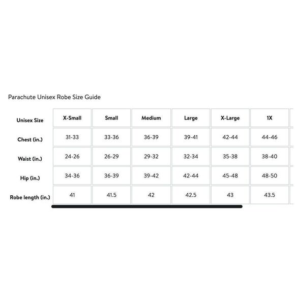 New $179 PARACHUTE Unisex Cozy Knit Robe in Natural Size Large - Picture 4 of 8